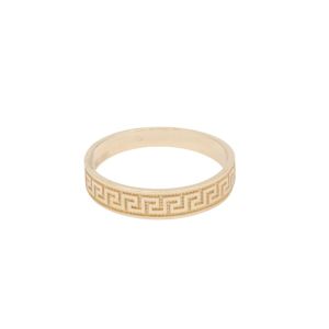 Inele femei - Inel Aur 14K galben geometric