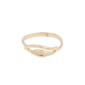 Inele femei - Inel Aur 14K galben geometric
