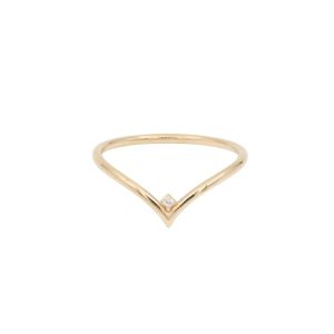 Bijuterii - Inel Aur 14K galben cu zirconiu