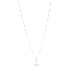 Colier Aur 14K galben fluture
