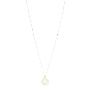 Colier Aur 14K galben geometric