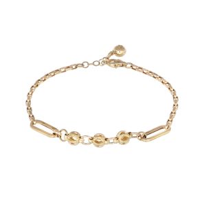 Bratara Aur 14K galben cu zirconii
