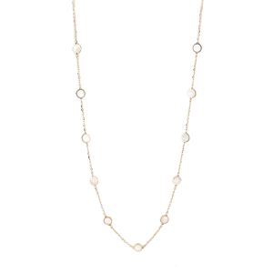 Colier Aur 14K galben banut cu sidef