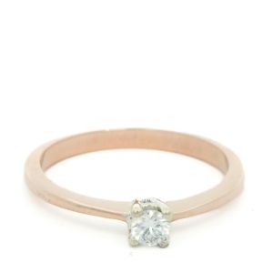 Inel cu diamante Aur 18K