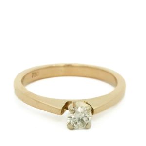 Inel cu diamante Aur 18K