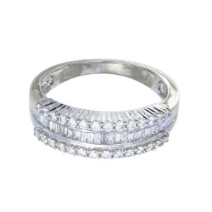 Inel cu diamante Aur 18K