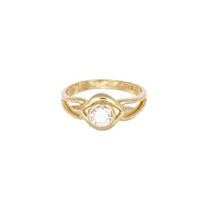 Inel cu diamante Aur 18K