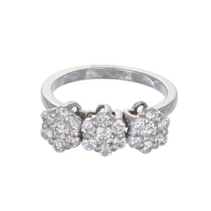 Inele cu diamante - Inel cu diamante Aur 14K