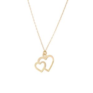 Colier Aur 14K galben inima