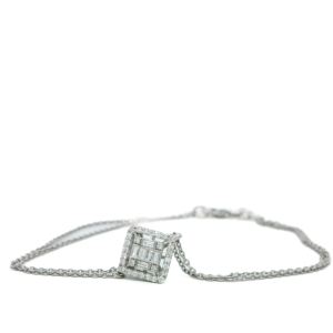 Bratara cu diamante Aur 14K