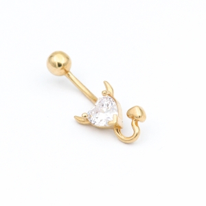 Cercei piercing Aur 14K Galben