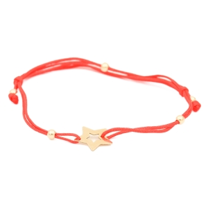 Bratara snur Aur 14K Galben Stea Snur