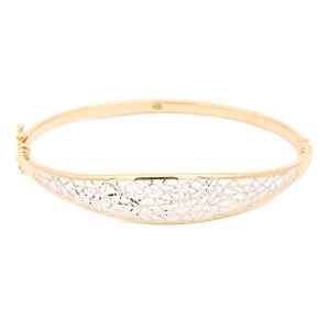 Bratara Aur 14K Galben, Alb  