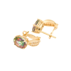 Cercei Aur 14K Zirconii