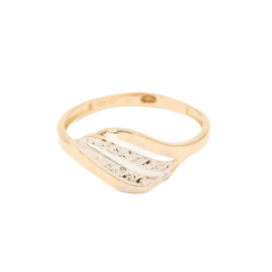 Inel Aur 14K Galben,Alb 