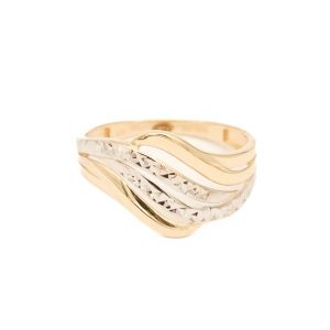Inel Aur 14K Galben,Alb 