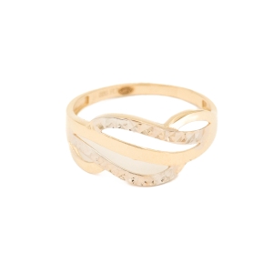 Inel Aur 14K Galben,Alb 