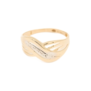 Inel Aur 14K Galben,Alb 