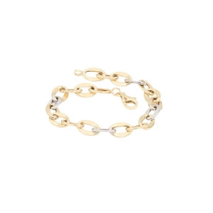 Bratara Aur 14K galben, alb