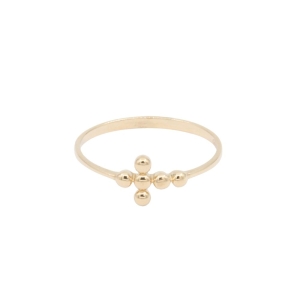 Inel Aur 14K galben cruce