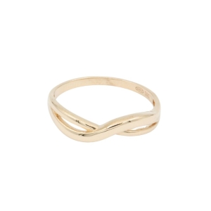 Inel Aur 14K galben impletit