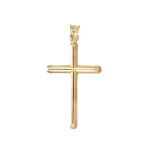 Pandantiv Aur 14K galben cruce