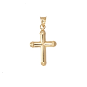 Pandantiv Aur 14K galben cruce