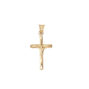 Pandantiv Aur 14K galben cruce