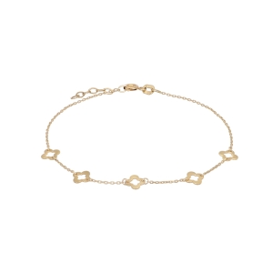 Bratara Aur 14K galben floare