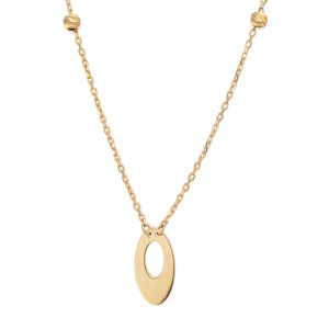 Colier Aur 14K galben geometrici