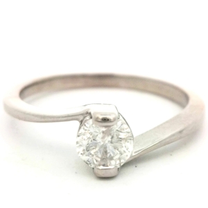 Inel cu diamante Aur  18K
