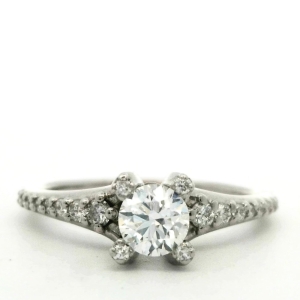 Inel cu diamante Aur 18K