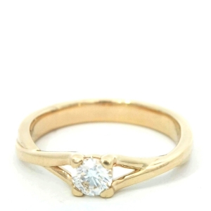 Inel cu diamante Aur 18K