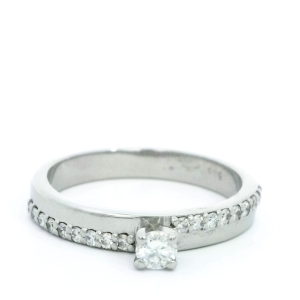 Inel cu diamante Aur 14K