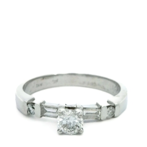 Inel cu diamante Aur 14K