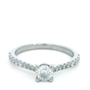 Inel cu diamante Aur 18K