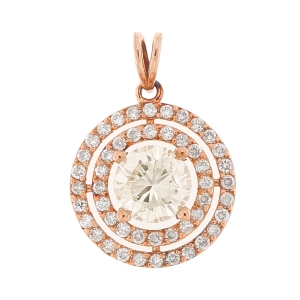 Pandantiv cu diamante Aur 18K