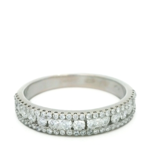 Inel cu diamante Aur 18K