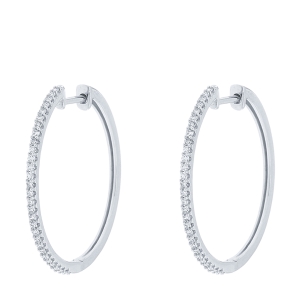 Cercei cu diamante Aur 9K