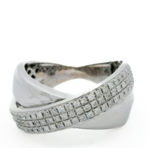 Inel cu diamante Aur 18K