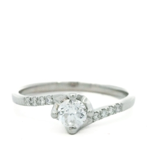 Inel cu diamante Aur 18K