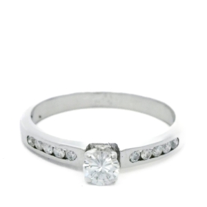 Inel cu diamante Aur 14K