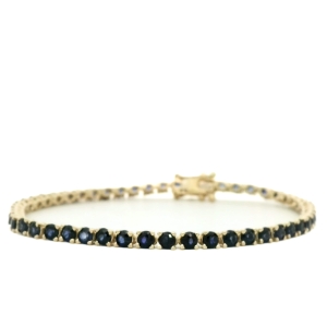 Bratara cu safire Aur 14K