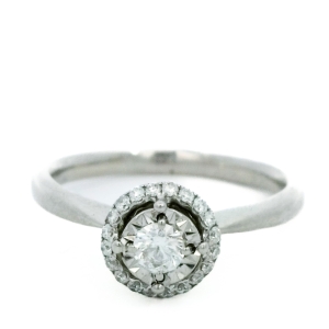Inel cu diamante Aur 18K