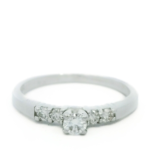 Inel cu diamante Aur 14K