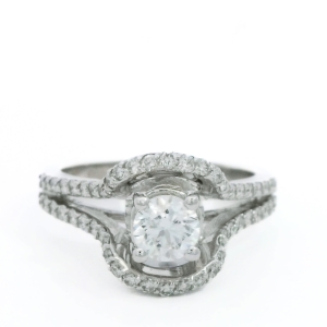Inel cu diamante Aur 18K