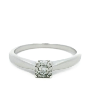 Inel cu diamante Aur 14K