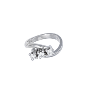 Inel cu diamante Aur 18K