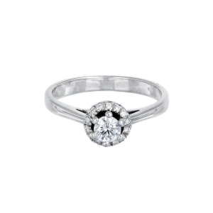 Inel cu diamante Aur 18K