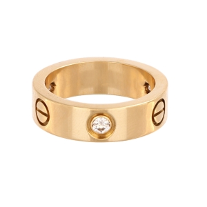 Inel cu diamante Aur 18K Cartier Love Diamonds